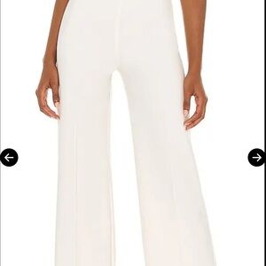 REVOLVE - NBD - Elegant ivory/White High-Waisted Pants / trousers